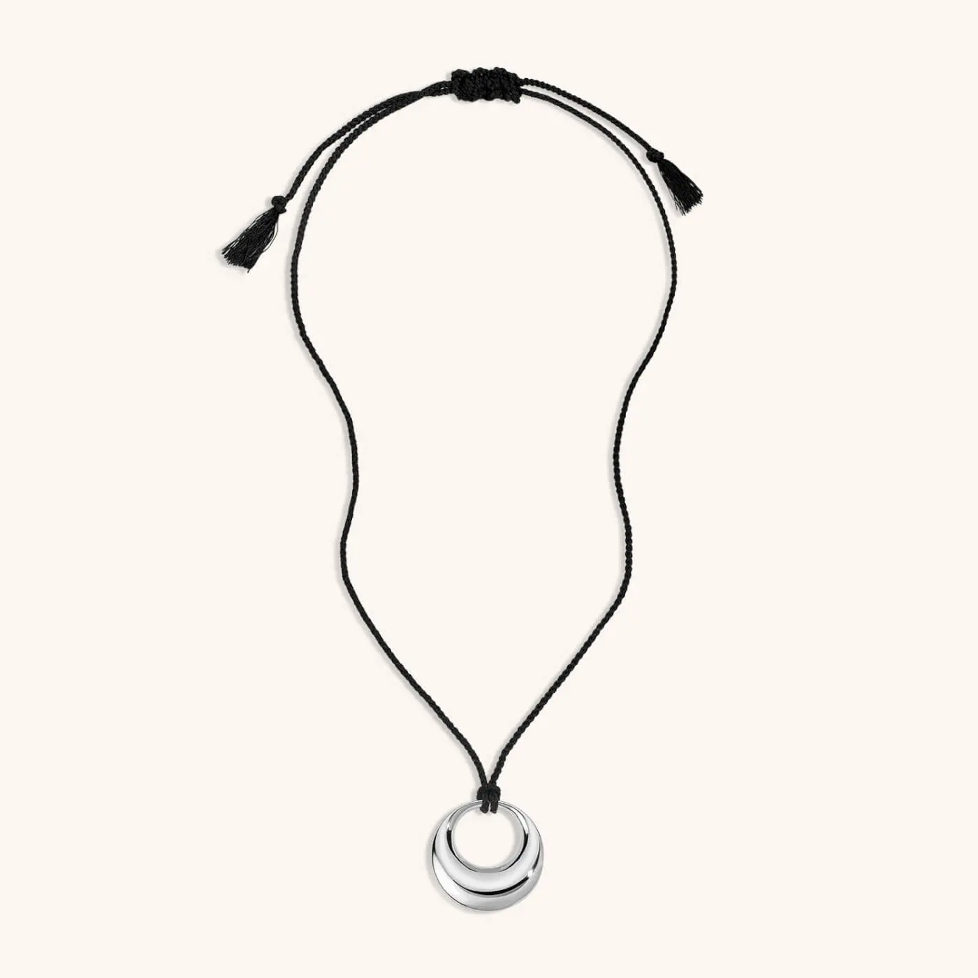 Equilibrium Fine Pendant - Limited Edition, 100% Silk Cord, Alignment-Focused, Casual & Daily Wear Costume Jewelry Necklace