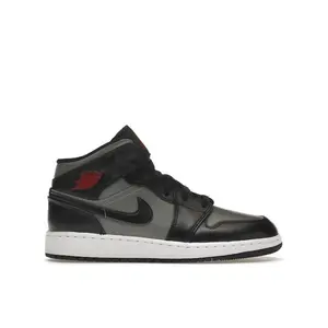 Jordan Kid's 1 Mid Shadow Red Basketball Shoes, from StockX