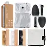 RESHOEVN8R Signature Shoe Laundry Cleaning Kit - Complete Shoe Cleaner Kit included 4 oz Cleaning Solution, Soft, Medium & Stiff Bristle Brushes, Microfiber Towel, Sneaker Laundry Bag, and Adjustable Shoe Trees
