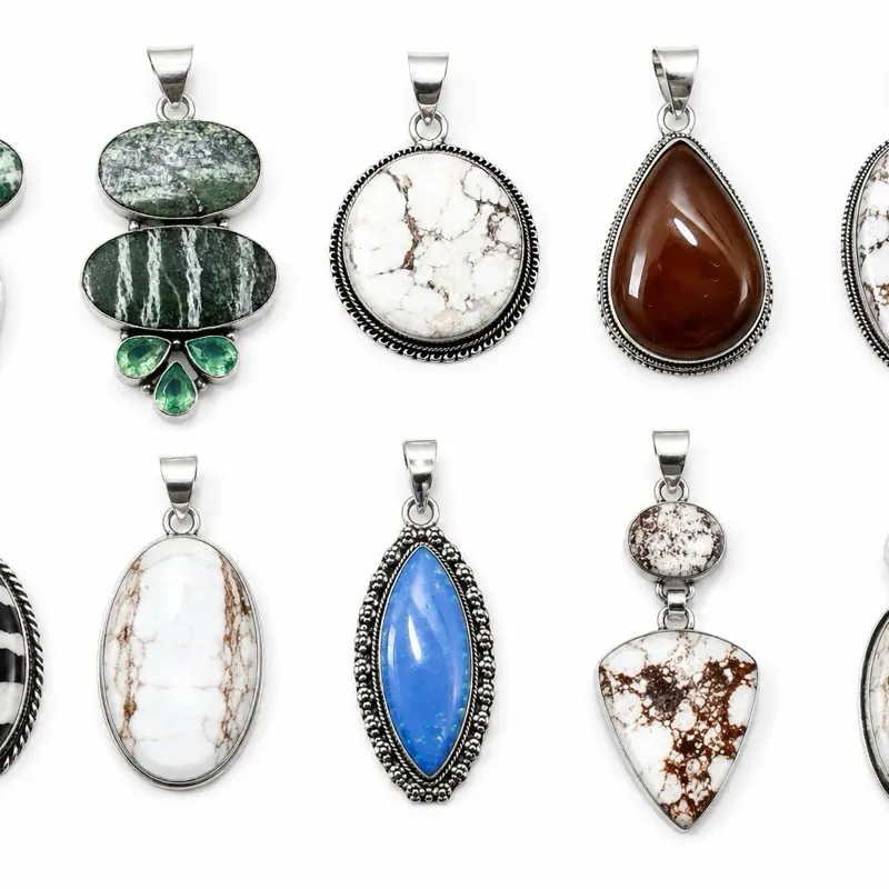 Natural Stone Pendants