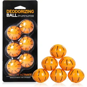 Professional Shoe Deodorizer Balls - Odor-Fighting Freshener for Neutralizing Odor in Neutralizing Balls for Sneakers, Wardrobes & Bags