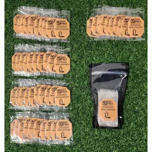 Wonder Wafers Air Fresheners,  Leather Scent, 50 Count, Individually Wrapped