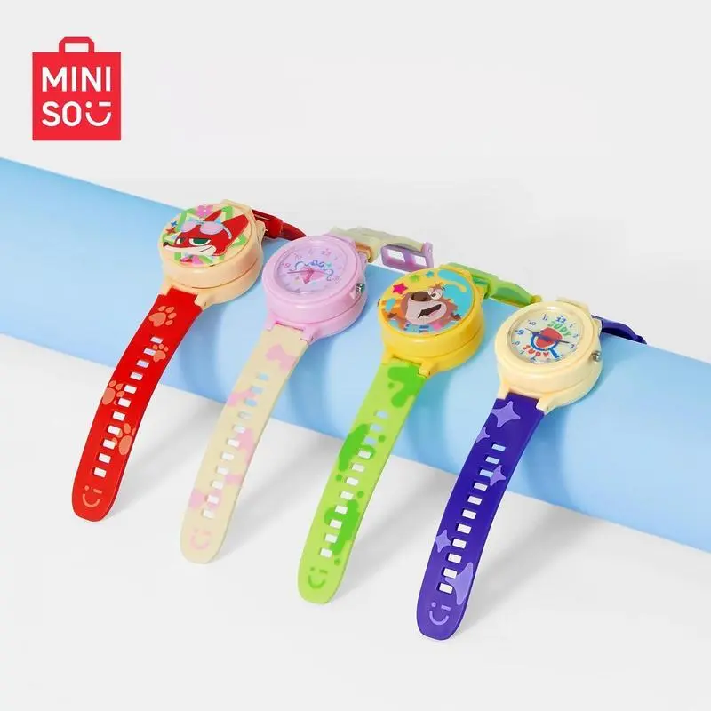 Miniso Disney Zootopia 2 Theme Unisex Fashion Watch - Cute Judy Character Faces, Practical Watch, Ideal for Daily Use & Outfit Matching, Perfect for Fans, Christmas Gift