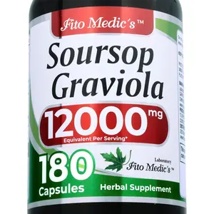 Lab | Soursop Supplement | Graviola | 180 Capsules | Soursop Graviola Caps