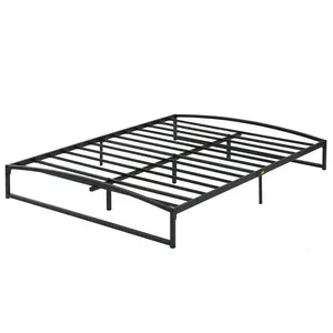 🛏️😴 This 10-Inch Full Bed Frame Has an ARCH DESIGN to Stop Your Mattress From Sliding! NO Box Spring Needed! 🖤✨