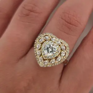 anillo gold plated