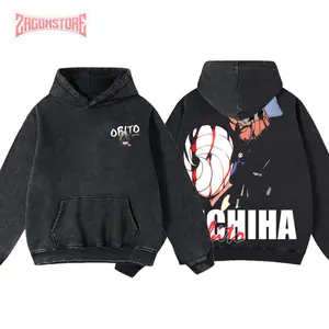 ZagonStore - Obito Uchiha - Naruto #69 - Hoodie T-Shirt, Obito Uchiha Hoodie, Naruto Anime Shirt, Vintage Anime Tee, Japanese Streetwear, Washed Anime Shirt, Anime Graphic Tee, Otaku Gift, Y2K Streetwear