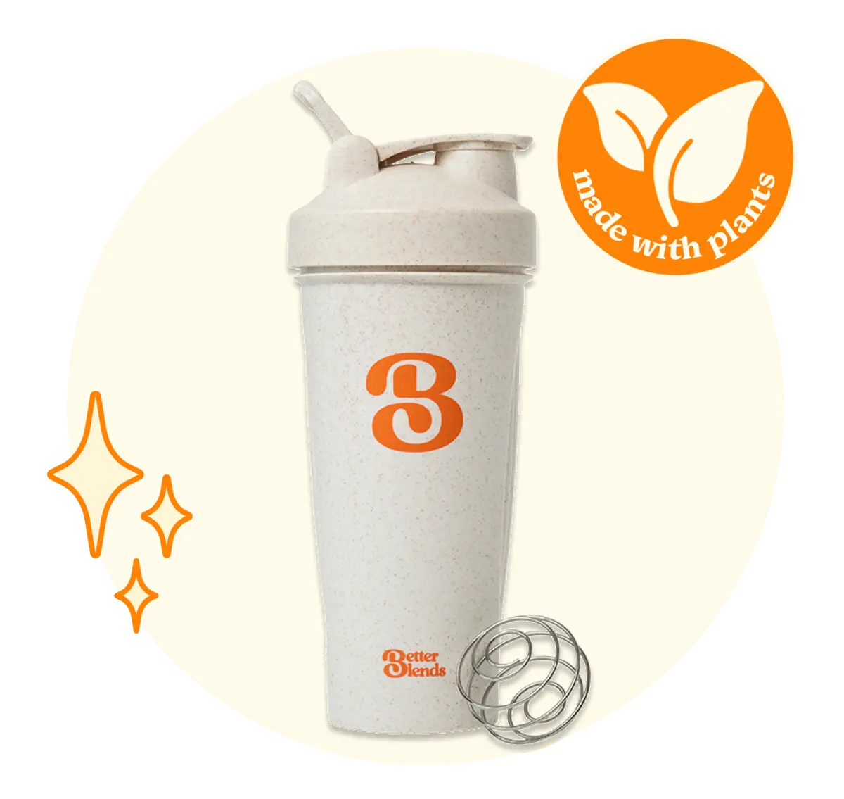Wheatgrass Shaker Bottle