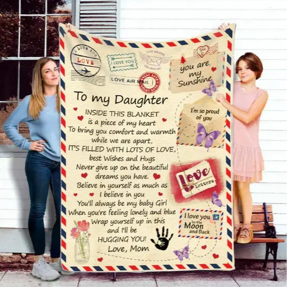 Mom to daughter-Letter Style 2