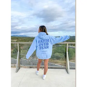 Faith Over Fear Hoodie, Jesus Hoodie, Trendy Hoodie, Bible Verse Hoodie, Bible Verse, Christian Hoodies, Christian  T-shirt, sweater and Hoodie