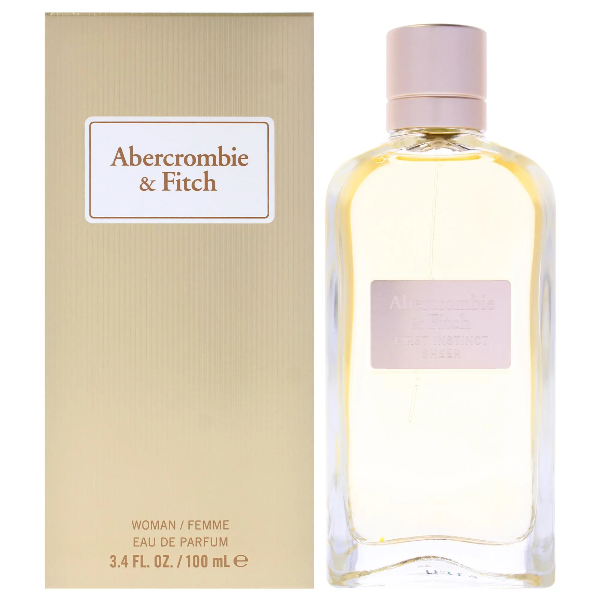 First Instinct Sheer by Abercrombie and Fitch for Women - 3.4 oz EDP Spray