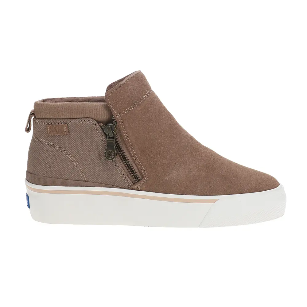 Keds Womens Cooper Slip On Sneakers Shoes Casual - Brown