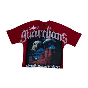 SB1613 - Silent Guardians with Rhinestone Cropped Top