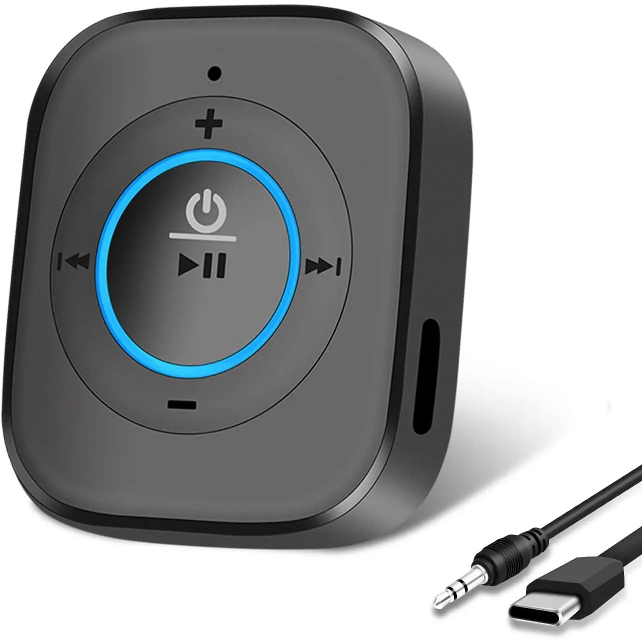 Bluetooth 5.3 Receiver, Plug-and-Play Mini Wireless Audio Adapter with 3.5mm RCA Jack, Stable Link, Auto Re-Connect, 20H Playtime, Easy Slide On/Off, Multi-Point for Home Stereo HiFi, Car Speaker, Best for Family Gatherings (J207), 20 Hours, Better Listen