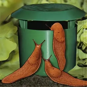 High-Quality Snail Catcher, Durable Plastic Snail Trap for Safe Vegetable & Flower Protection, Effective Slug Control Solution