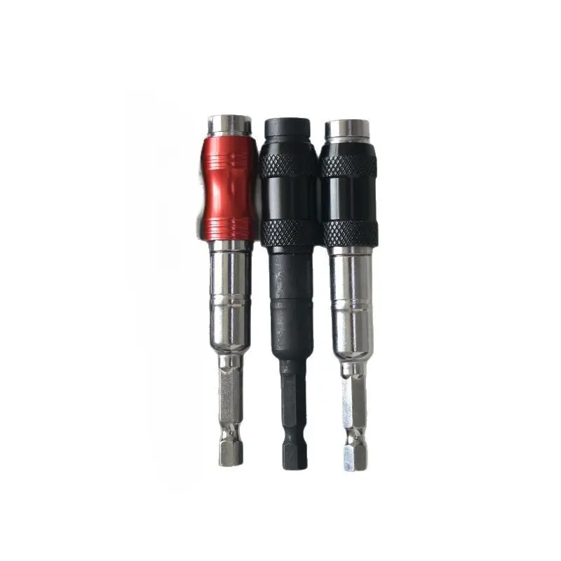 Multi-Color 3-Piece Extended Drill Extension Rod Set, Quick Release Universal Joint for Electric Drill, Versatile Angle Extension Rod for Screwdriver