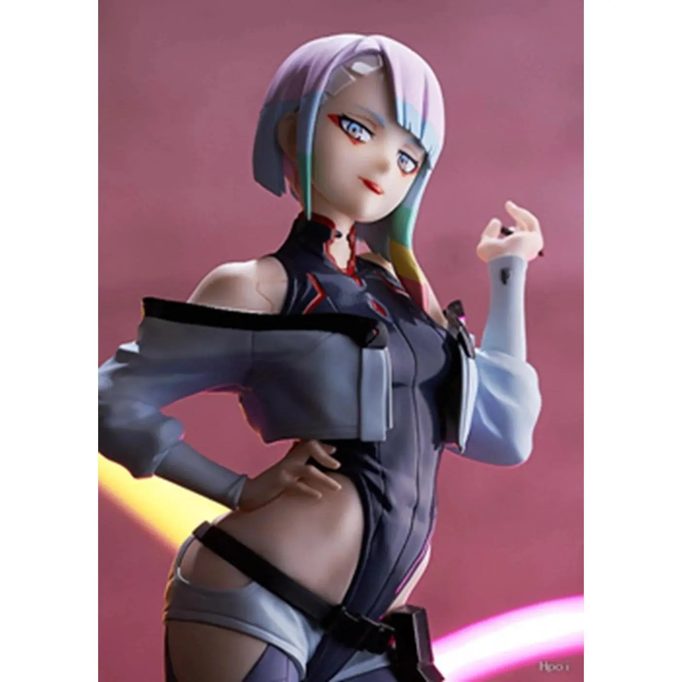 18CM Anime Game Cyberpunk: Edgerunners Lucy Figure Standing Anime Model Toy  PVC Aciton Figure Gift Collection
