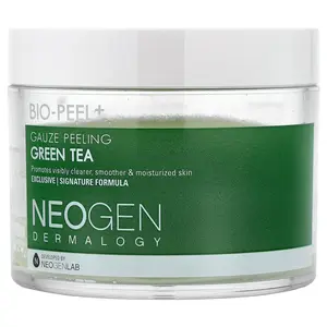 Neogen Bio-Peel+, Gauze Peeling, Green Tea, 30 Pads, 6.76 fl oz (200 ml)