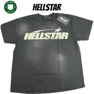Hellstar Glow in the Dark Classic Logo T-shirt Large