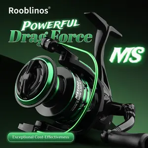 Premium Green Finish Fishing Reel, Heavy-Duty Monster Fish Tackle, Universal Freshwater & Saltwater Compatible, Perfect for Catching GT, Northern Pike, Tuna, Catfish & Grouper, Stable Drag & Rugged Build for Offshore, Surf & Inshore Big Game Fishing