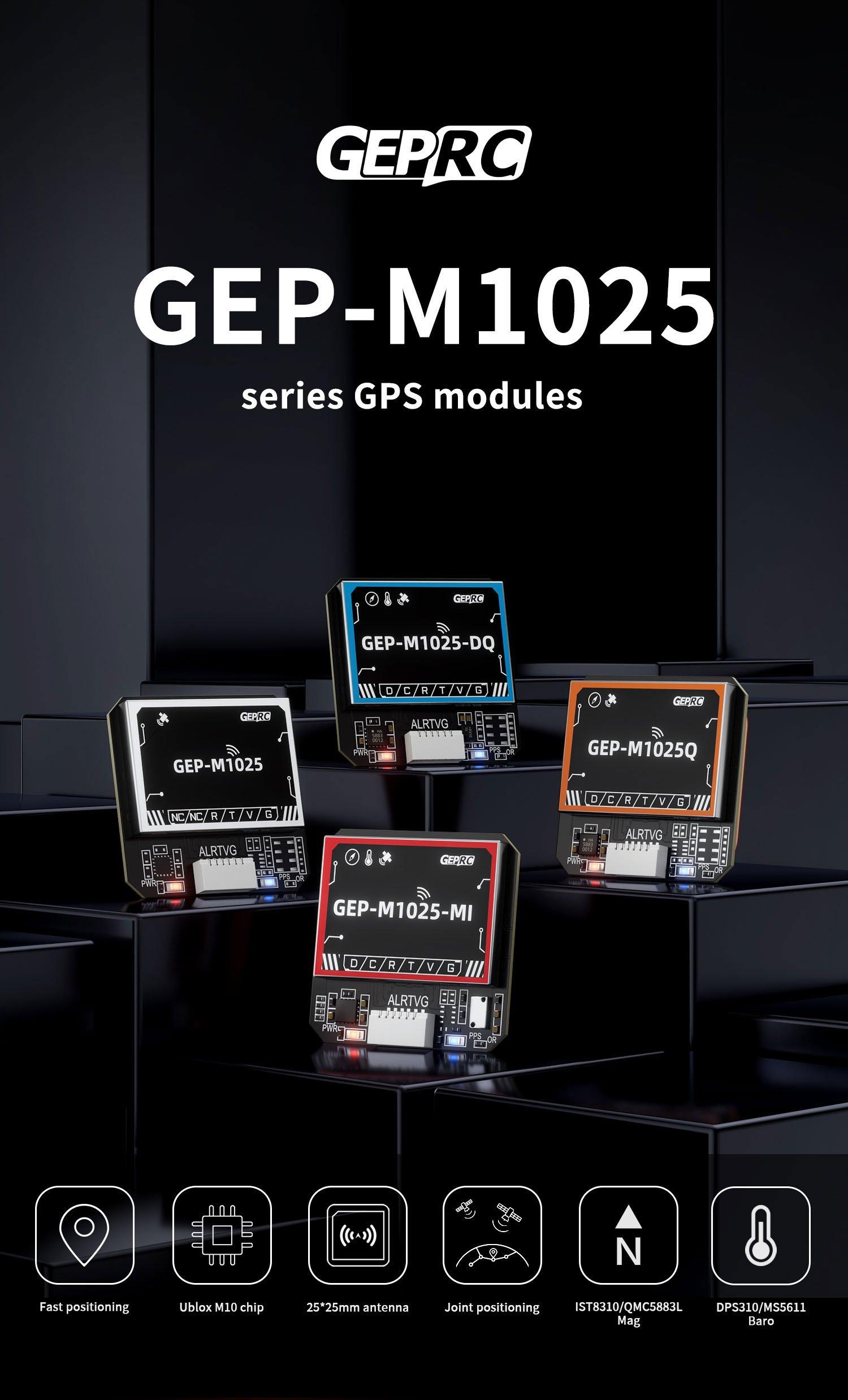 GEPRC GEP-M1025 Series GPS Module GEPRC GEP-M1025 Series GPS Module