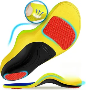 240+lbs Plantar Fasciitis Insoles Men Women, 100% Memory Foam Comfort Heavy Duty High Arch Support Inserts for Pain Relief Absorb Shock, Work Boot Shoe Insoles Orthotic for Flat Feet, Foot Pain