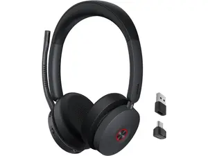 Yealink BH74 Active Noise Canceling Wireless Headset with Mic for Work, 6-mics Hybrid ANC Tech
