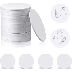 50 count NFC Tags NTAG215 NFC Round Cards, 25mm (1 inch) 504 Bytes Memory Blank PVC  NFC Cards, Compatible with TagMo Amiibo and  NFC Enabled Mobile Phones & Devices