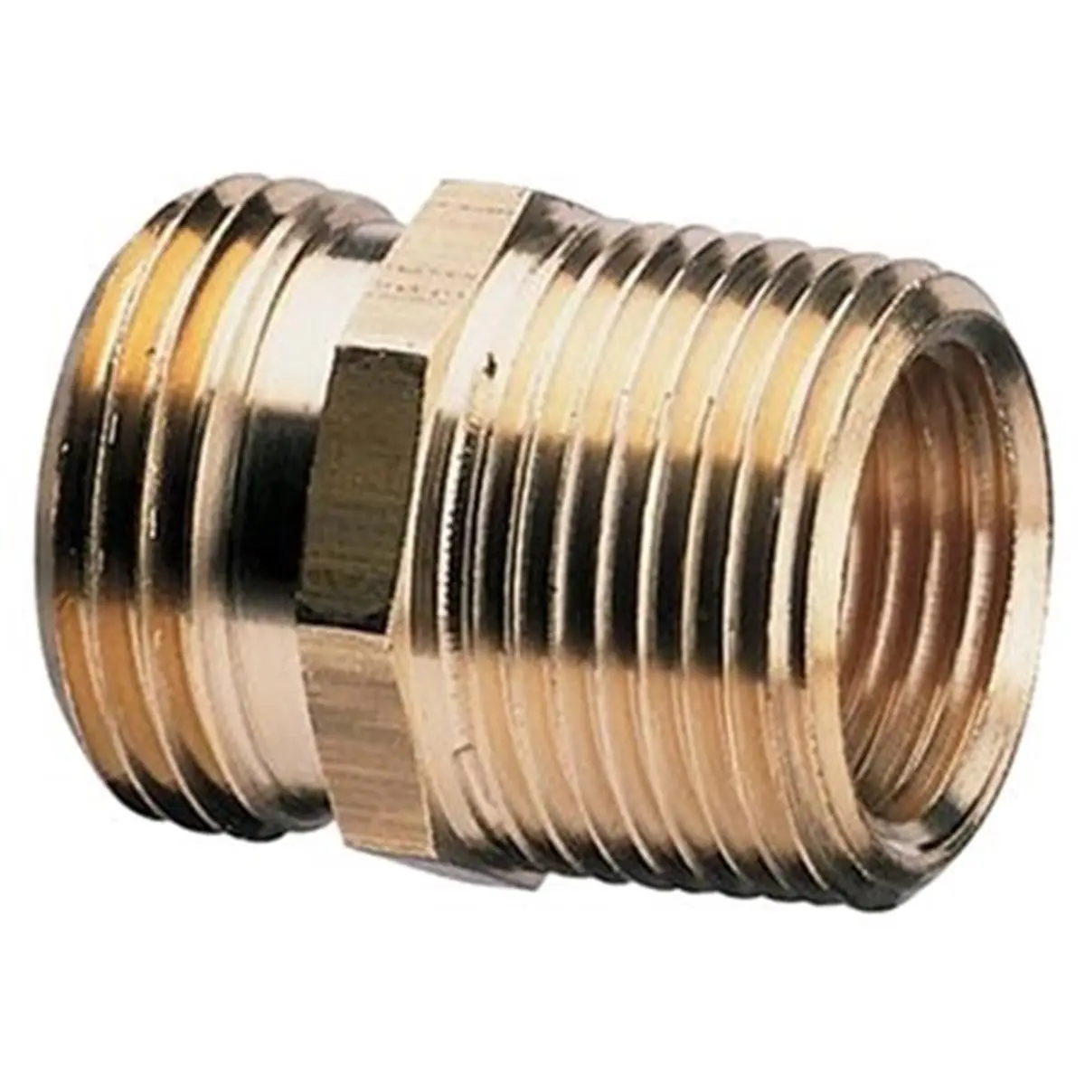 0.75 x 0.75 x 0.5 in. Green Thumb Hose to Pipe Connector