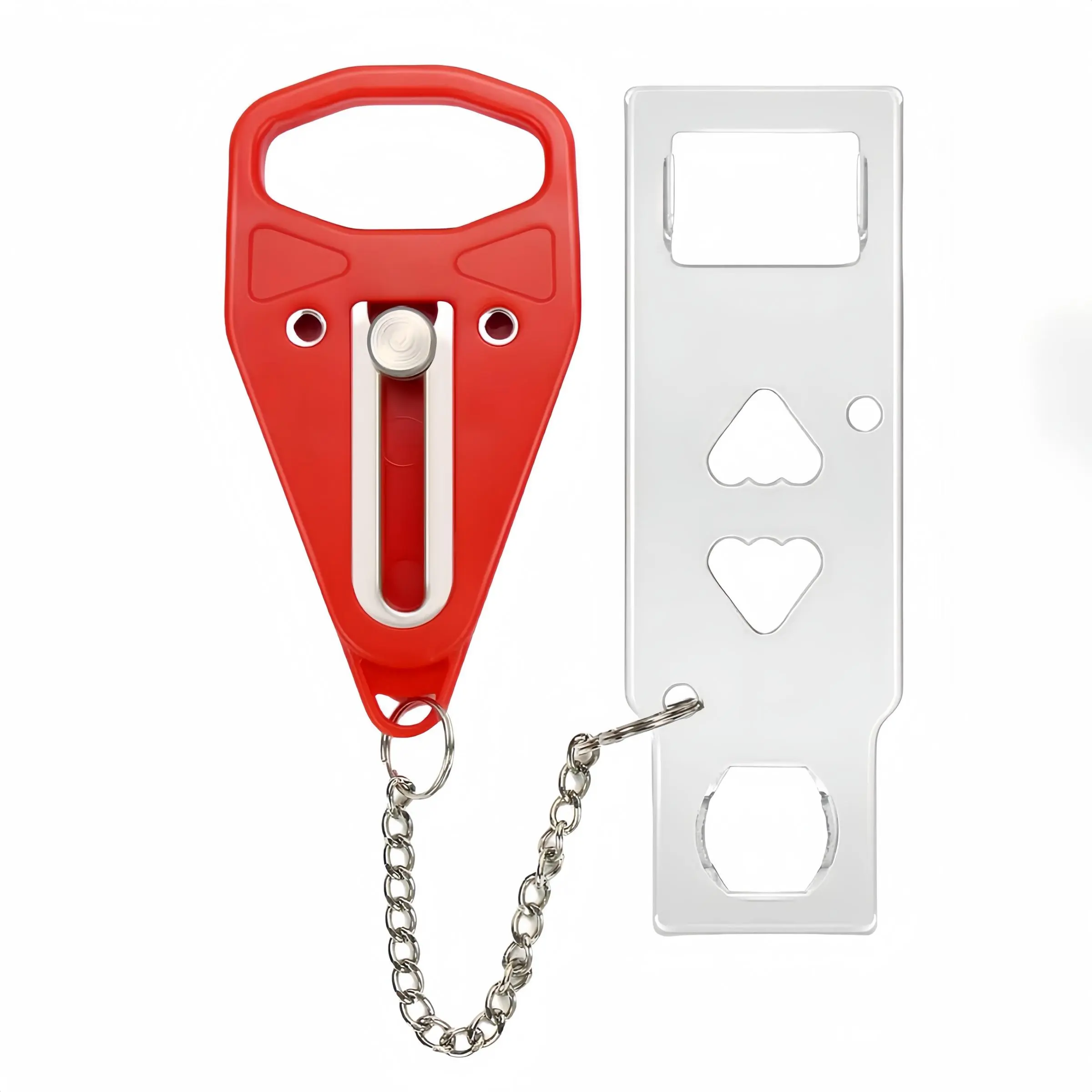 Portable Door Lock, Home Security Door Lock, Travel Lockdown Locks, Secure Lock for Additional Safety and Privacy Perfect for Traveling Hotel Home Apartment