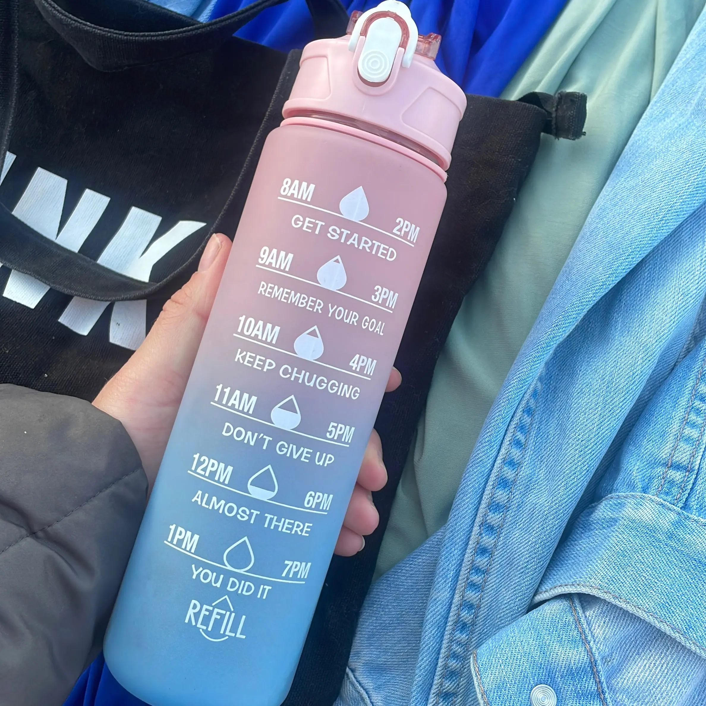 Sports water battle with time