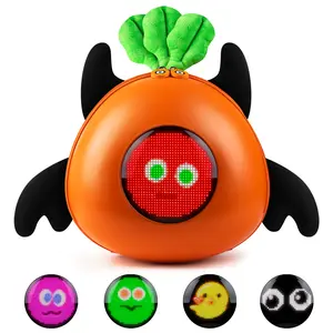 Gelrova LED Backpack with Fun Emojis Animations Customize via Loy Eyes App Perfect Gift for Women Interactive Kids Toy Squishy Bag outdoorfun