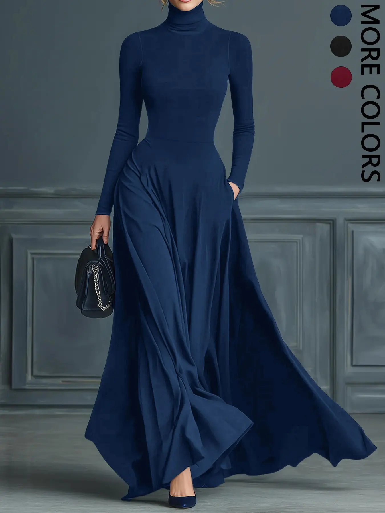dresses to wear with a turtleneck - TikTok Shop dresses to wear with a turtleneck - TikTok Shop