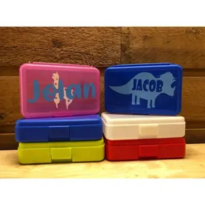 Personalized school pencil box, back to school