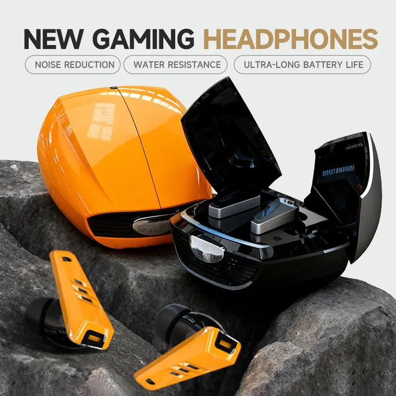 Mokata Beetle Gaming Earbuds - Mechanical Style Wireless Bluetooth Headphones with Noise Reduction, Hi-Res Sound, Rechargeable Battery, Water Resistant for PC/Phone/Sport - TikTok Shop Mokata Beetle Gaming Earbuds - Mechanical Style Wireless Bluetooth Headphones with Noise Reduction, Hi-Res Sound, Rechargeable Battery, Water Resistant for PC/Phone/Sport - TikTok Shop