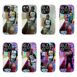 Rapper Chief Keef Collage Phone Case 2 in 1 Tough Phone Case Compatible for iPhone 17Air 16Promax 15 14 13 12 11