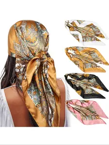 Boho Women Headbands Set, Colorful Printed Scarf Design, Stylish Hair Accessories for All Seasons, Fashion Hair Scarves, Scarf Head Wrap, Perfect Gift Idea