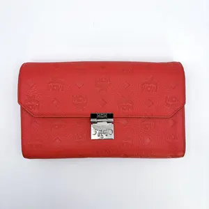 Pre-owned MCM Leather Mini Bags Logo embossed Calf shoulder bag