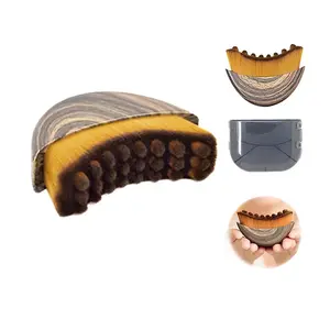 Wooden Gua Sha Brush, 1 Count Dry Brushing Face Massager, Face Lifting Device, Jawline Sculpting Tool for Chin Lift & Facial Contouring, Skin Care Brush for Women