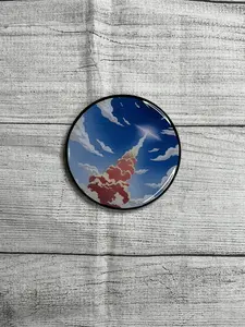 Glossy Wooden Epoxy Resin Coasters - Durable Tableware for Kitchen, Dining Table Use