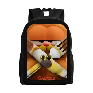 Garfield-Backpacks for Girls, Cute School Backpack, Aesthetic Bookbag for Teens, Lightweight Classic Backpack for Travel, Work, Picnic A-3