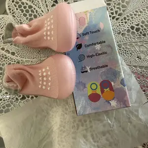 Baby Sock Shoes Infant Non-Slip Walking Slippers with Soft Rubber Sole - Breathable Lightweight Durable Sneakers for Boys Girls 6-36 Months Toddler Indoor Outdoor#sohochic