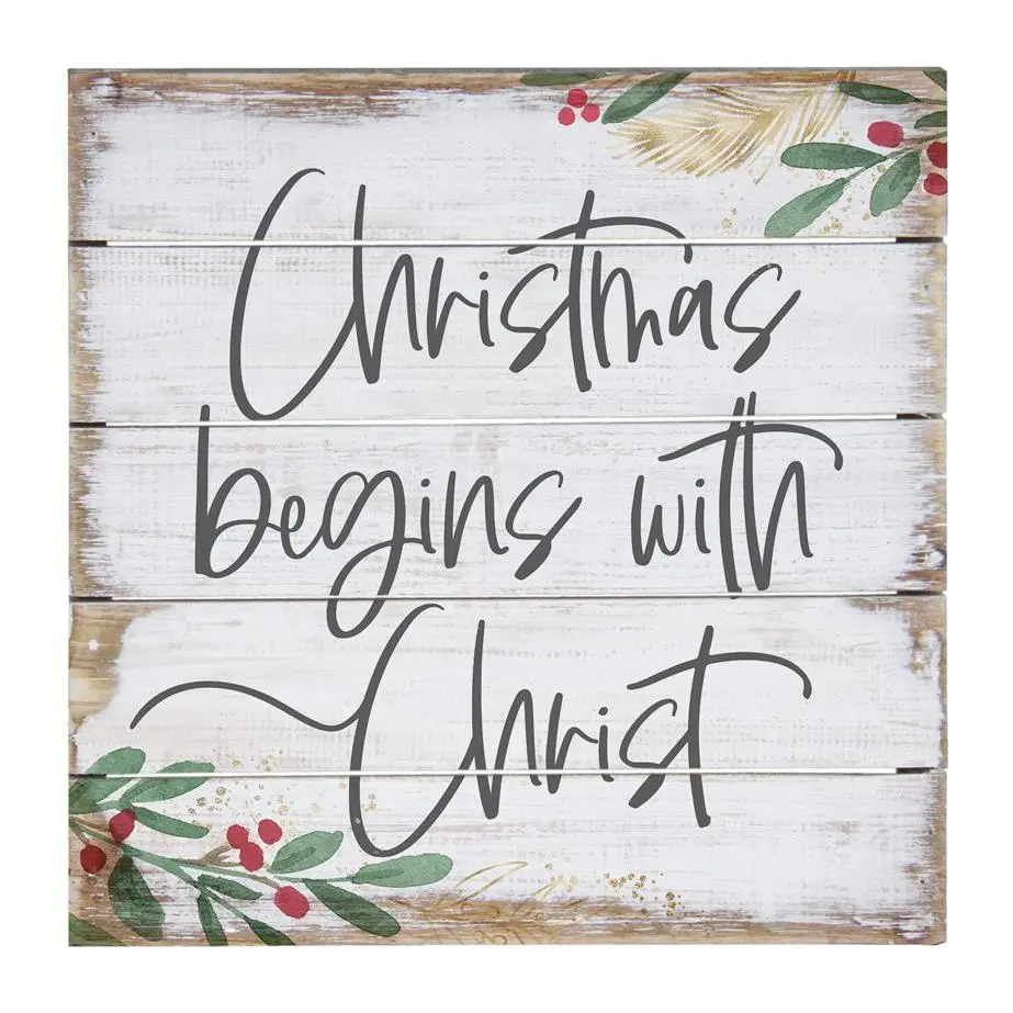 Christmas Begins Pallet Petite by Sincere Surro undings
