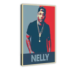 Nelly Singer Poster 2 bedroom canvas posters, hall wall art, bathroom canvas posters, home poster decoration