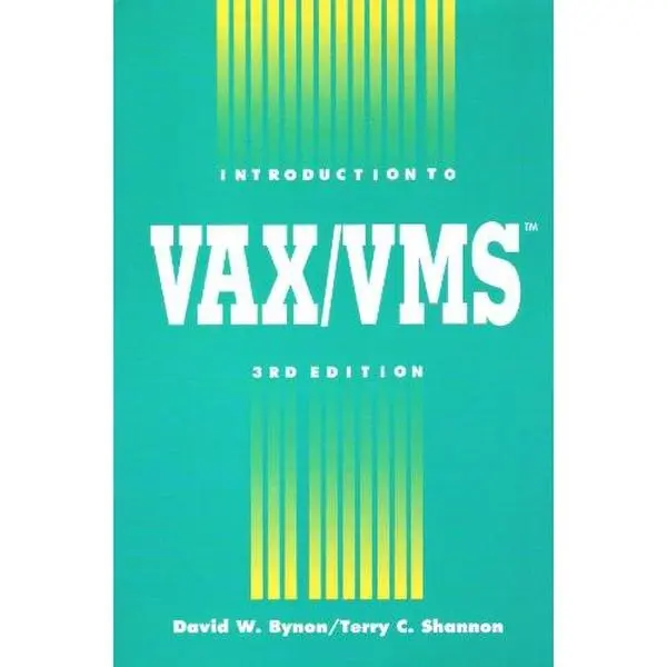 USED-Introduction to Vax/Vms by David W. Bynon (Paperback)