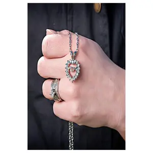 Mom Heart Necklace - Final Sale