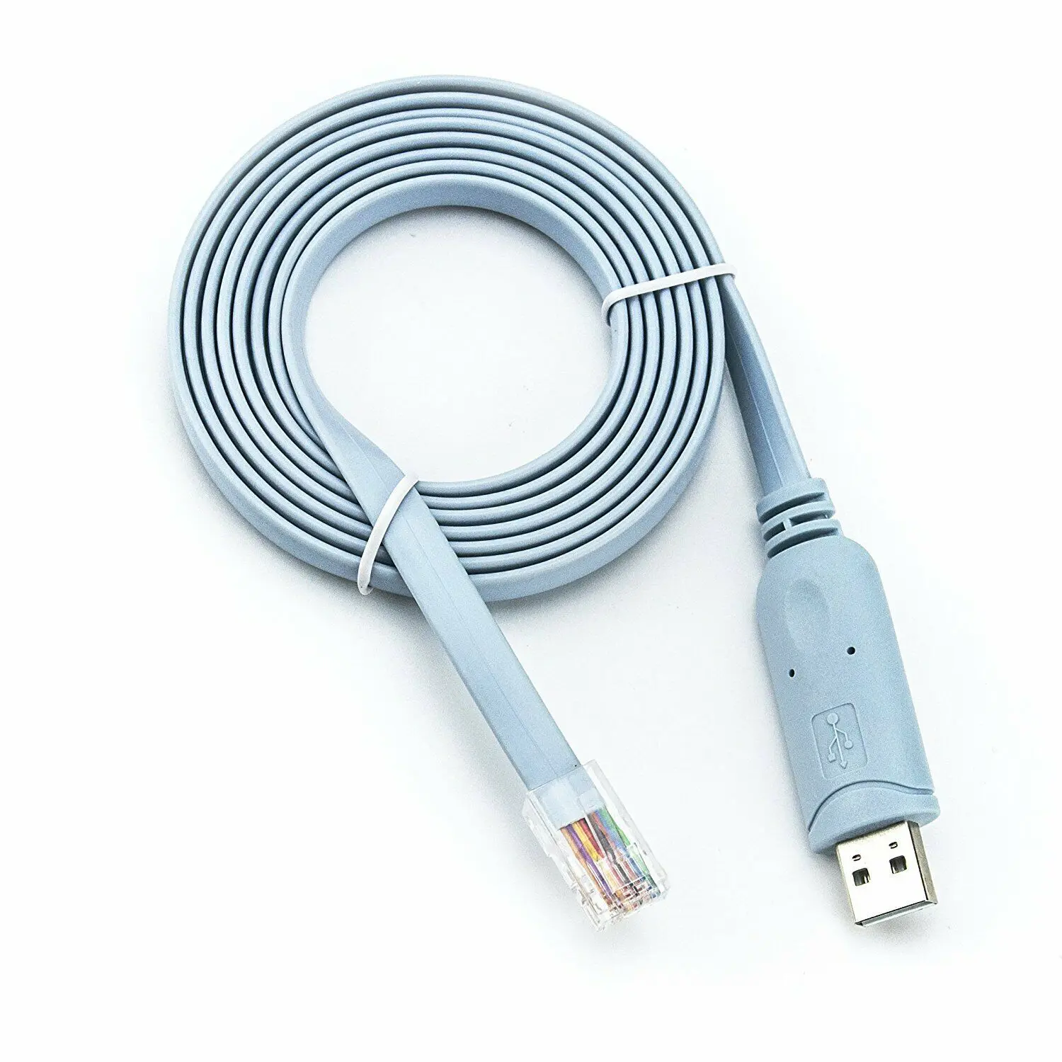 Simyoung  USB Cisco Console 6FT Cable, USB to RJ45 Console Cable Compatible with Routers/Switch/Windows 7, 8,10