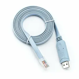 Simyoung  USB Cisco Console 6FT Cable, USB to RJ45 Console Cable Compatible with Routers/Switch/Windows 7, 8,10