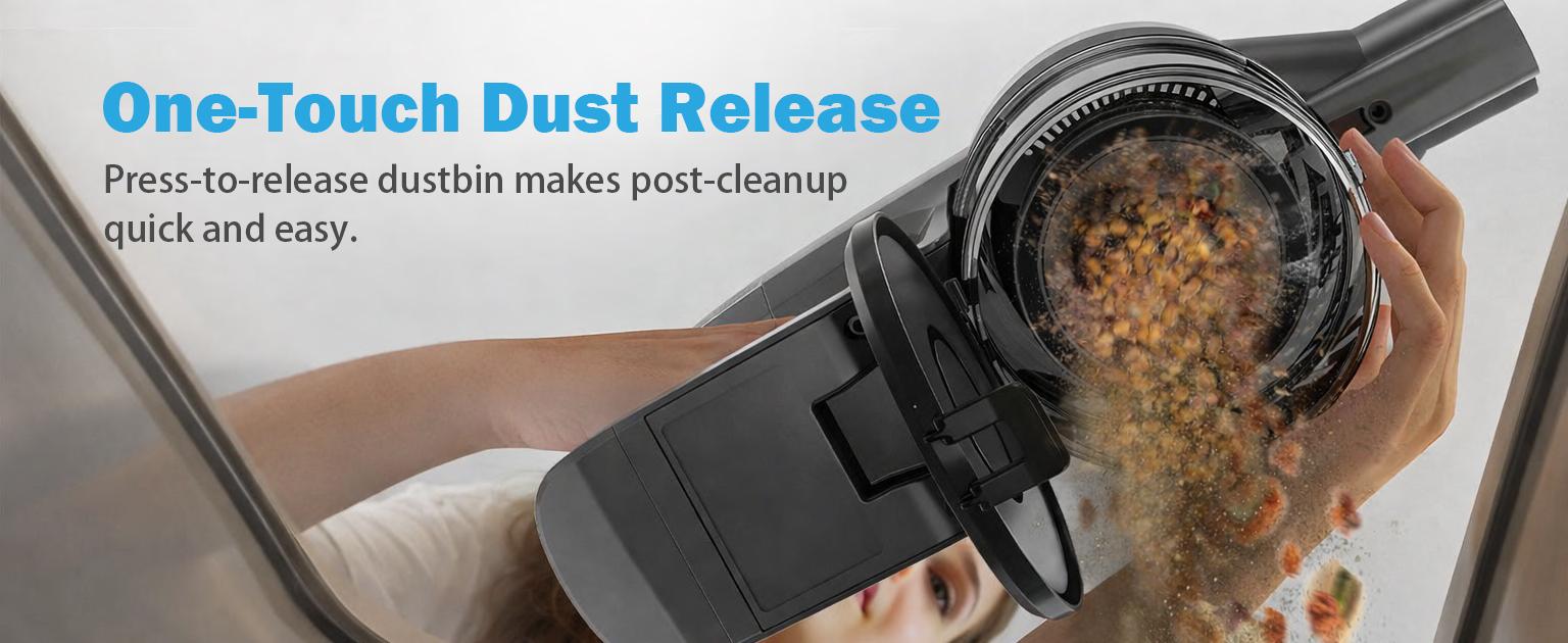 [FebFaves] Devoac N300 Cordless Vacuum, 8-in-1 Rechargeable Stick Vacuum, Lightweight and Designed for Everyday Home Cleaning, with up to 20kPa Suction and up to 40 Minutes of Runtime, for Hardwood Floors, Carpets, Tiles, cars, and Pet Hair