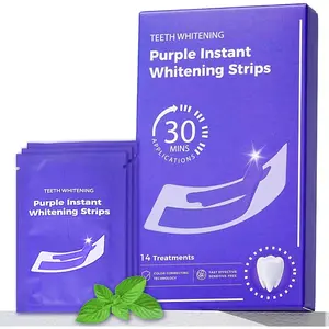 Teeth Whitening Strips kit - Enamel Safe for Whiter Teeth - Whitening Without Sensitivity - Fast Acting for Removing Stains from Coffee, Wine and Smoking